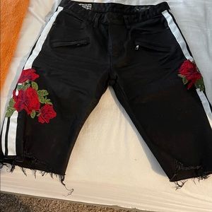 Red rose Shorts